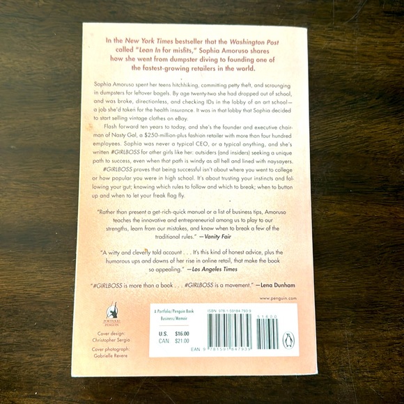 Book #Girlboss by Sophia Amoruso Nasty Gal New York Times best seller - Picture 3 of 3